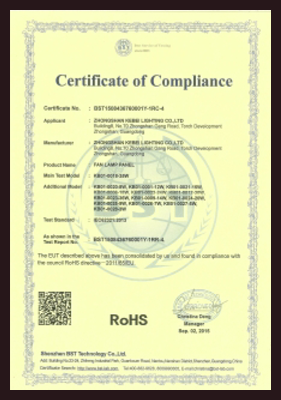 R0HS证书